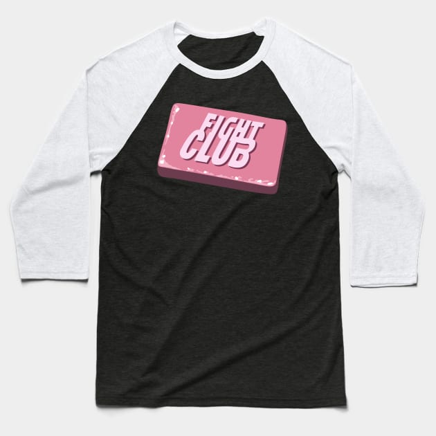 Fight Club Soap Baseball T-Shirt by Starquake